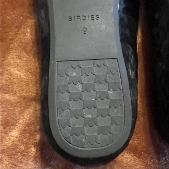 Birdies Luxurious Black Velvet Loafers - Picture 8 of 9